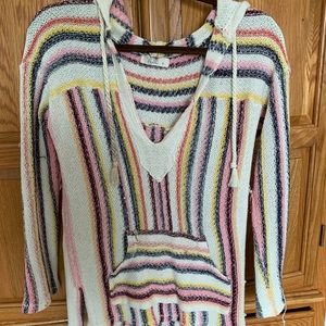 Multi colored Baja sweater